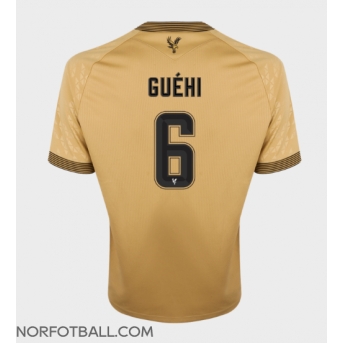 Billige Fotballdrakt Crystal Palace Marc Guehi #6 Replika Bortedrakt 2025-26 Kortermet